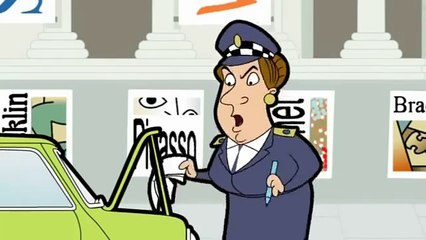 Bean's antics at the National Gallery   Mr Bean Animated