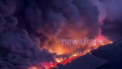Sinabung Pyroclastic Flows