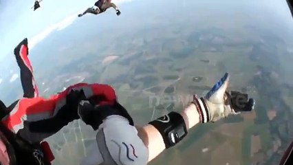 Skydiver Knocked Unconscious In Freefall