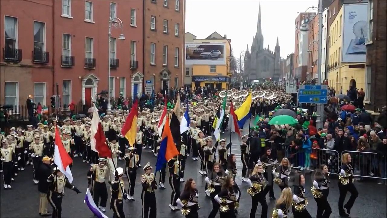 St Patrick's Day Festival Parade In Dublin Today (17 March 2013)