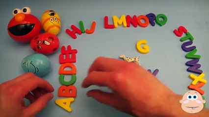BABY BIG MOUTH SURPRISE EGG LEARN TO SPELL  ANIMAL SOUNDS PART 2!
