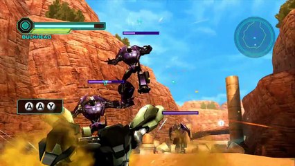 Transformers Prime Walkthrough Part 3 No Commentary (WiiU, Wii) - Bulkhead Mission 3