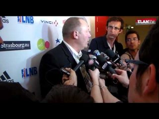 ELAN TV - Belle des quarts de finale des play offs - Après match à Strasbourg