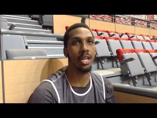 Avant Elan/Pau - Interview de Kris Joseph