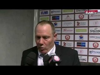 ELAN TV - 22ème journée de pro A - Après match contre l'ASVEL