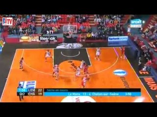 Résumé du match ELAN CHALON - LE MANS