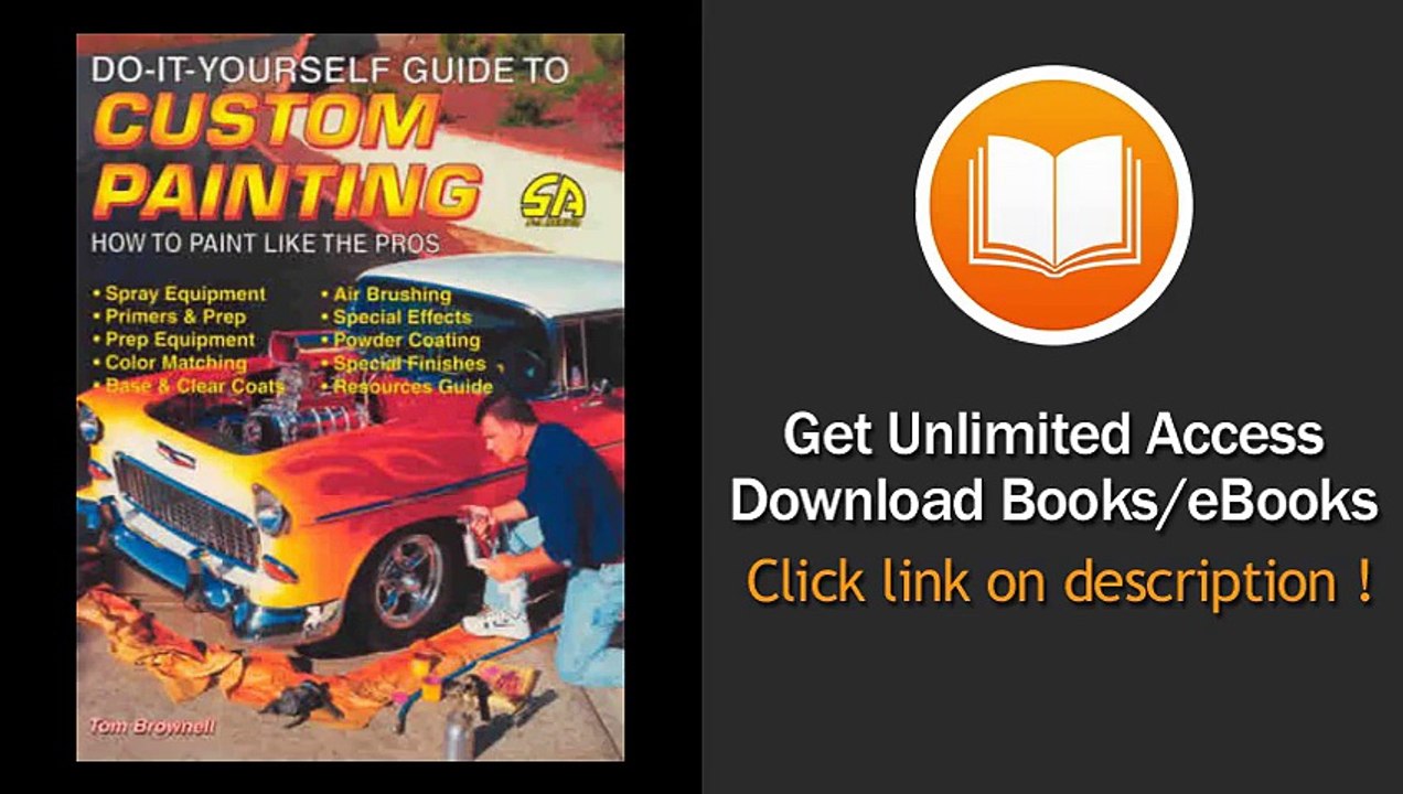 Do It Yourself Guide To Custom Painting How To Paint Like The Pros EBOOK (PDF) REVIEW