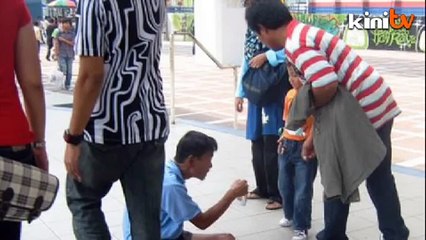 Penalties on givers of alms and beggars - Tengku Adnan