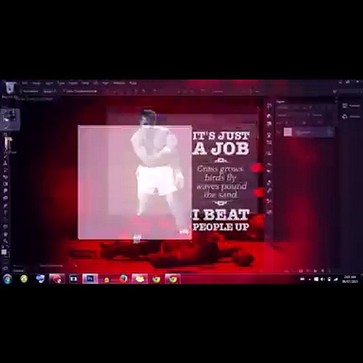 Muhammad Ali Speed Art | CC Test
