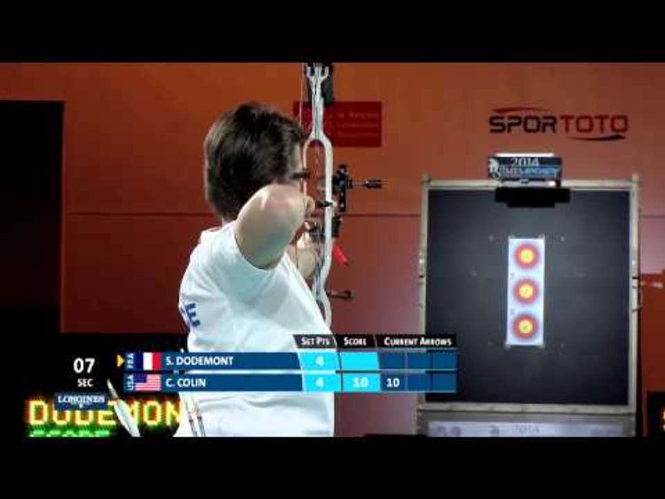 Championnats du Monde de Tir en salle 2014 - Nimes - Arc à poulies