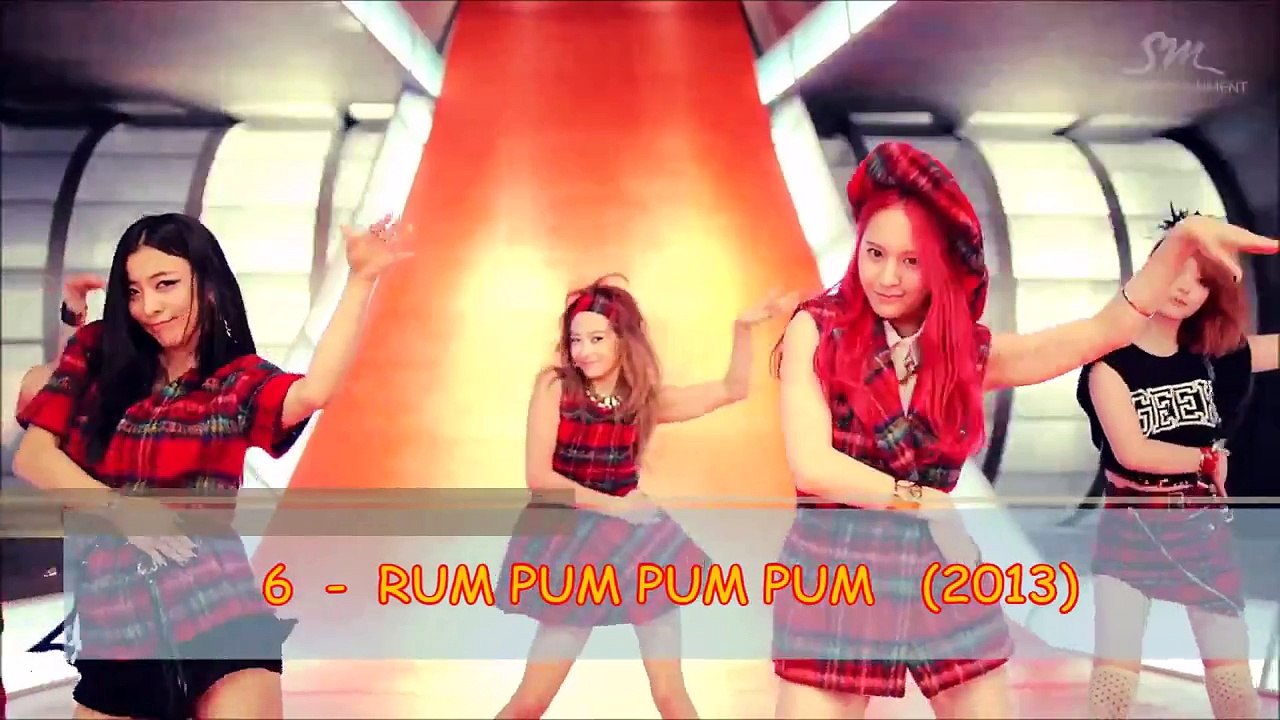 My Personal TOP 8 songs of KPOP Girl Group f(x)