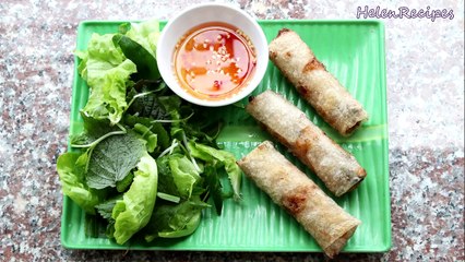 Vietnamese Crispy Spring Roll - Nem rán / Chả giò