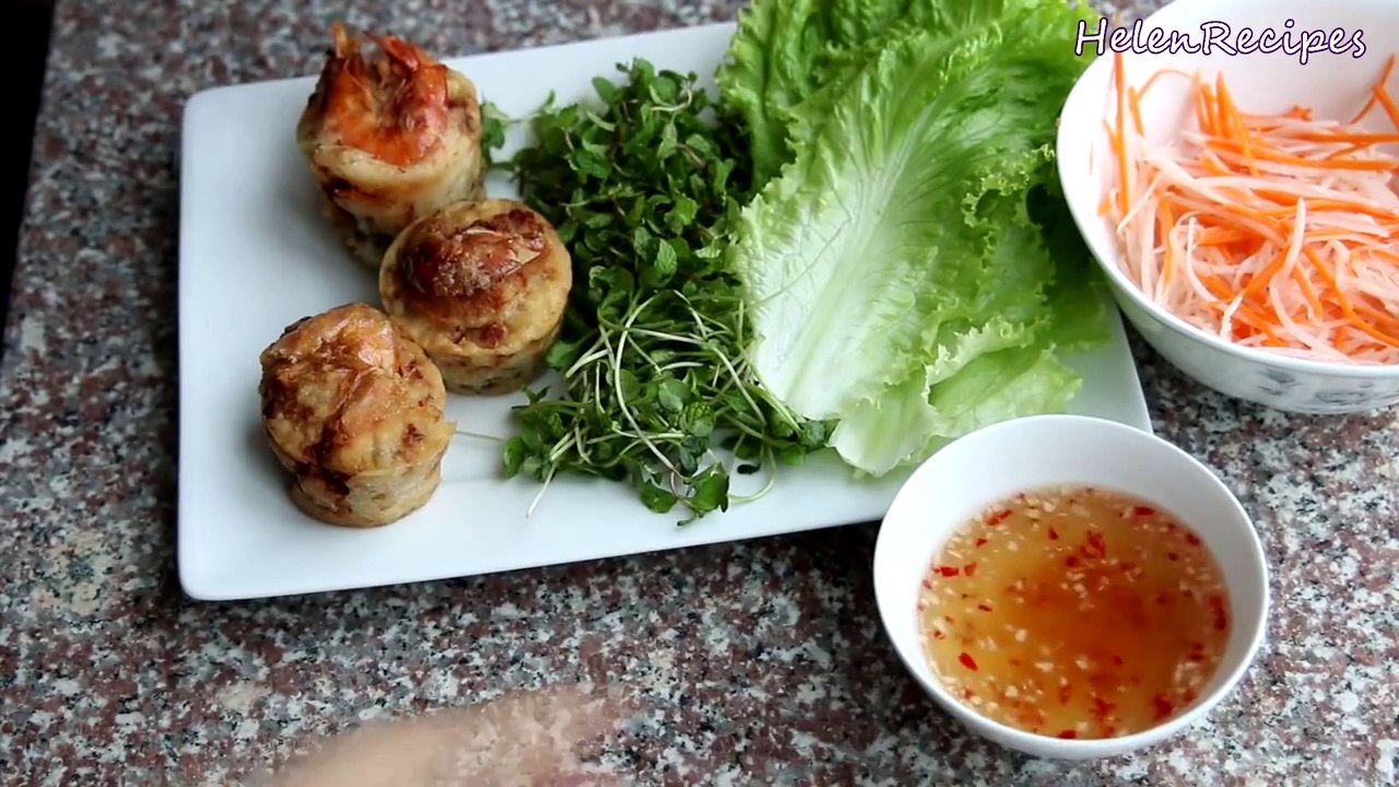 BÁNH CỐNG - Fried Prawn Cake