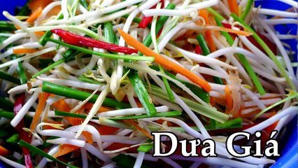 Dua Gia - Vietnamese Pickled Bean Sprouts Recipe