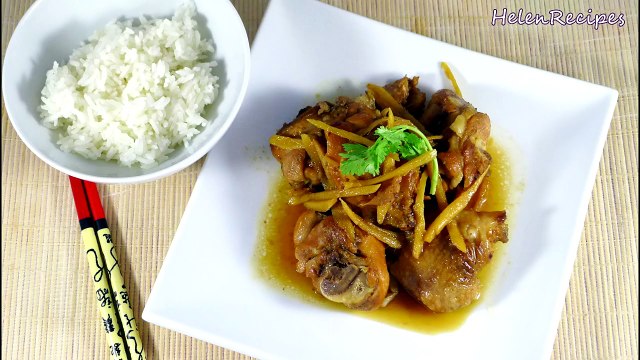 Ginger Chicken Ga Kho Gung Video Dailymotion