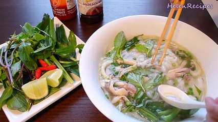 How to make PHO GA (Vietnamese Chicken Noodle Soup)