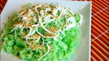 Coconut Pandan Sticky Rice - Xoi La Dua