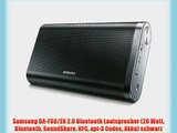 Samsung DA-F60/EN 2.0 Bluetooth Lautsprecher (20 Watt Bluetooth SoundShare NFC apt-X Codec