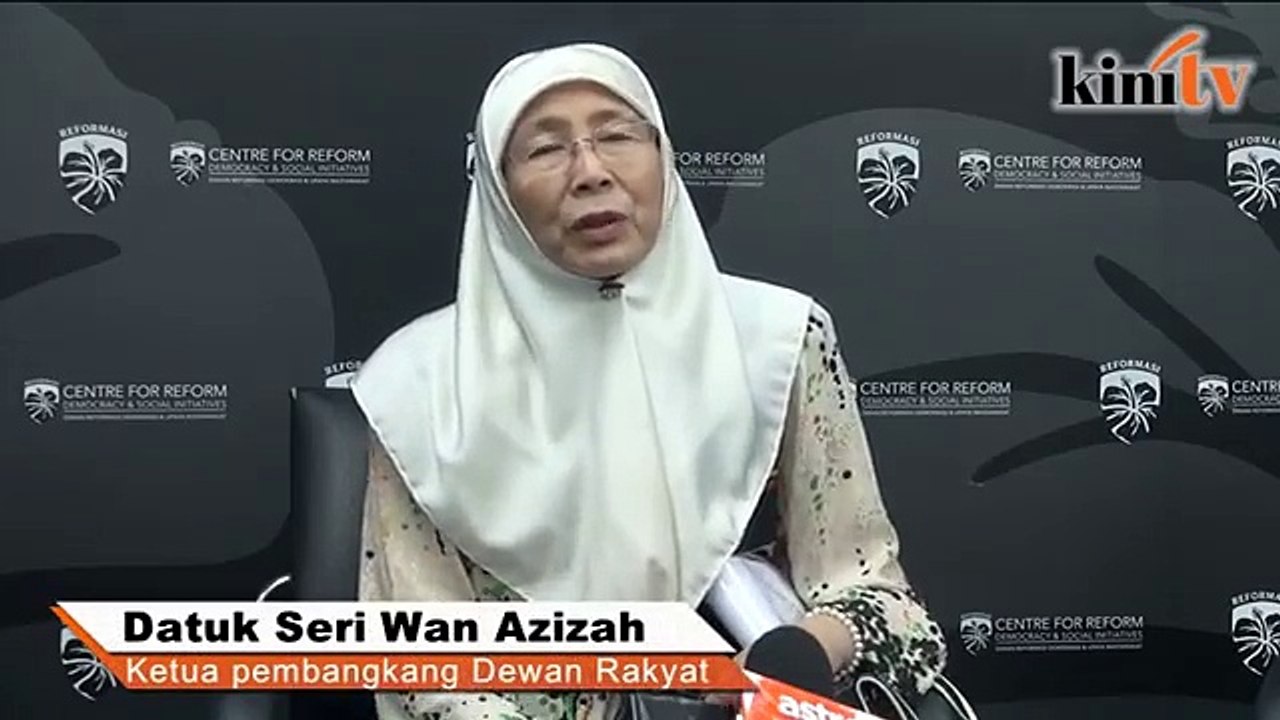 Alhamdulillah Mahathir faham perasaan rakyat, kata Kak Wan