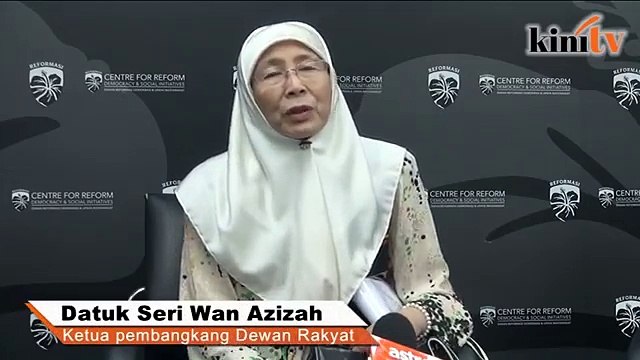 Alhamdulillah Mahathir faham perasaan rakyat, kata Kak Wan