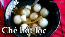 Clear Tapioca Pearls in Ginger Syrup - Che Bot Loc