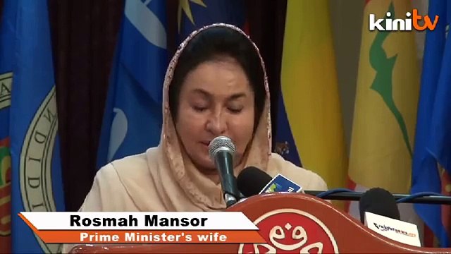 Rosmah: Tak senang jadi isteri pemimpin, tidur 4 jam saja
