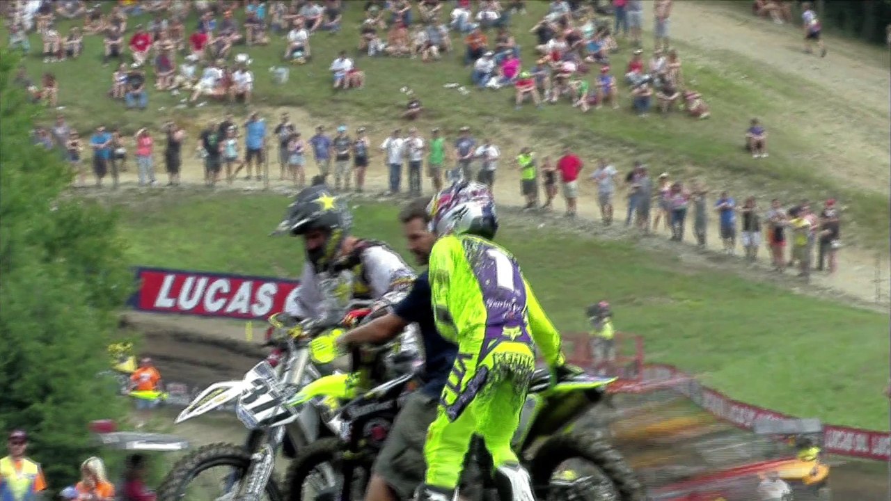 AMA Motocross US : 10ème étape - Unadilla : Christophe Pourcel chute mais se relève