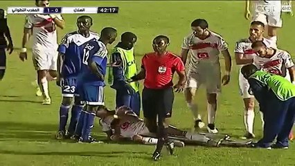‫لقطة طريفة من مباراة المغرب التطواني و الهلال السوداني‬‎