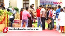 Abhishek Bachchan in angry mood during 'All Is Well' PROMOTION - Bollywood Gossip