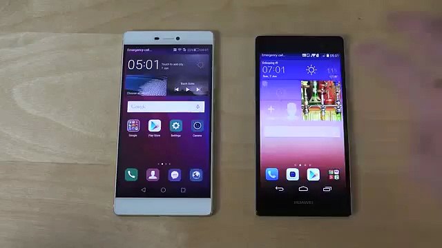 Huawei P8 vs Huawei Ascend P7 Which Is Faster 4K