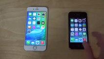 iPhone 6 iOS 9 Beta vs  iPhone 4 iOS 7   Which Is Faster  4K