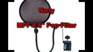Nady MPF-6 6-Inch Clamp On Microphone Pop Filter Review