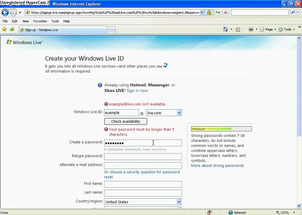 Hotmail kaydol - hotmail kaydolma - Hotmail email