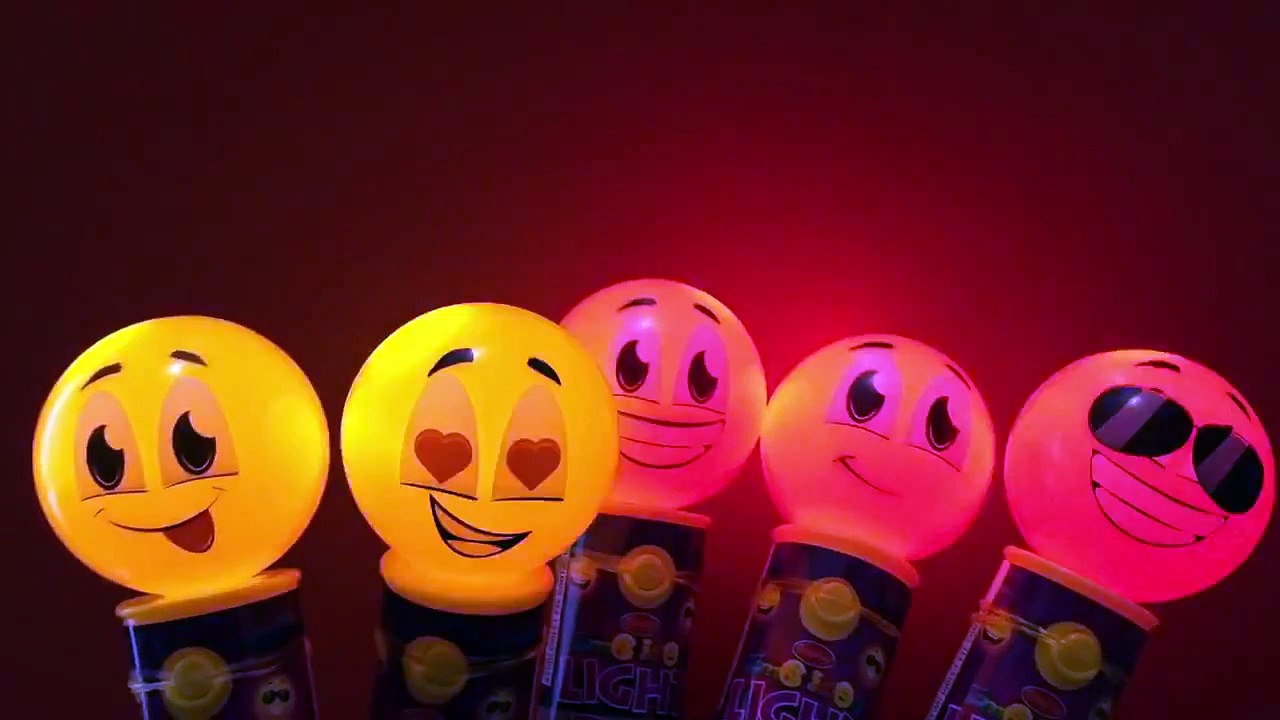 Emoticons Finger Family Nursery Rhymes kaomojis emoji Daddy Finger Song for Children