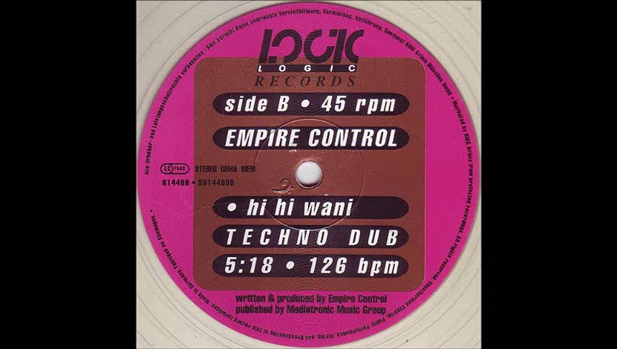 Empire Control - Hi Hi Wani (Techno Dub) (B)