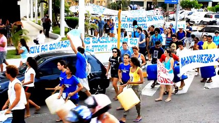 Caminhada Nacional Novo Código Florestal: Resultado da ação em Natal - 12.02.12