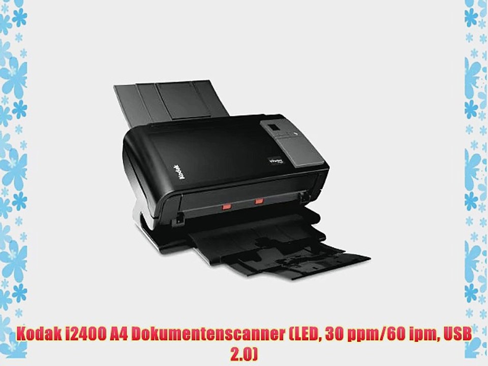 Kodak i2400 A4 Dokumentenscanner (LED 30 ppm/60 ipm USB 2.0)