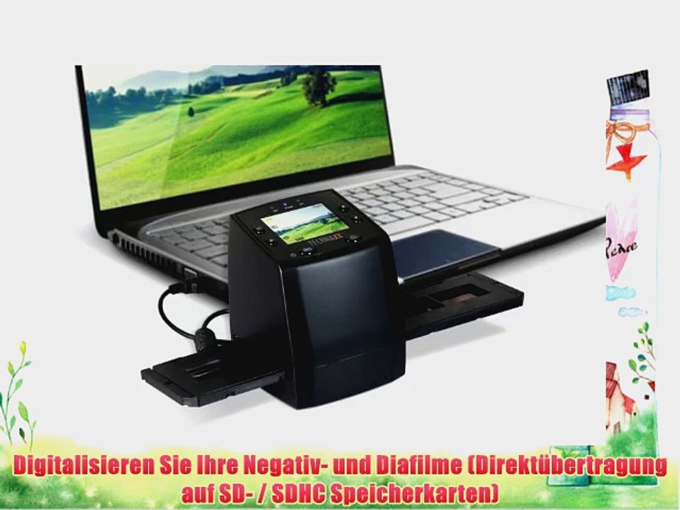 Technaxx DigiScan DS-02 Scanner f?r Negativfilme und Diafilme (SD-Kartenslot 61 cm (24 Zoll)