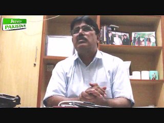 Dr. Iftikhar Hussain Hashmi (Consultant Cardialogist DHQ Hospital M.B.Din) talking with Naveed Farooqi. (Part 3)