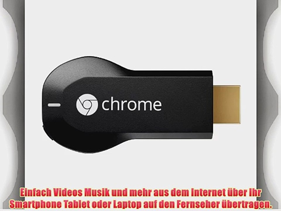 Google Chromecast HDMI Streaming Media Player GA3A00032A07
