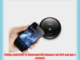 Philips AEA2500/12 Bluetooth HiFi Adapter mit NFC und Apt-x schwarz