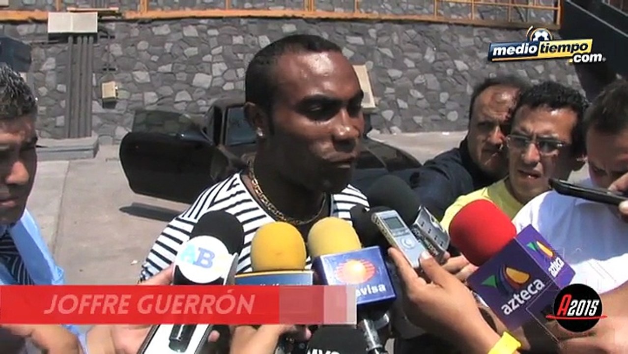 Me malinterpretaron: Joffre Guerrón