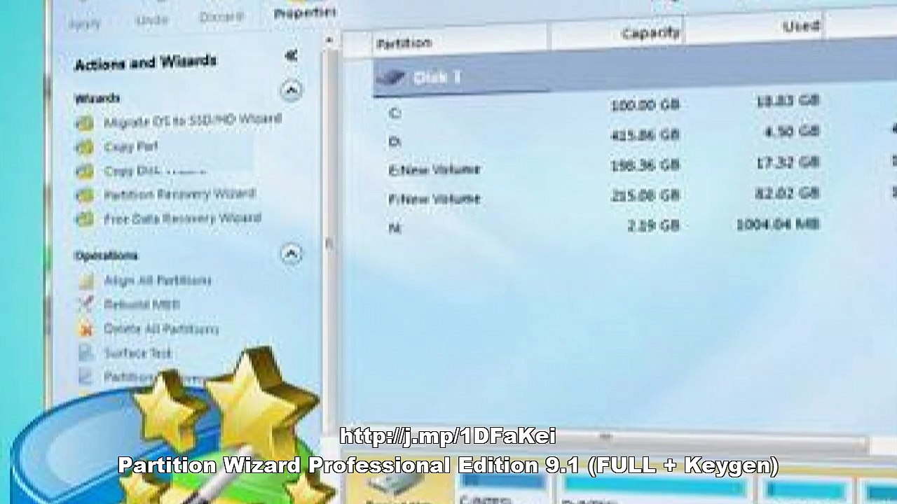 [HOT NEW] (FULL + Keygen) Partition Wizard Professional Edition 9.1