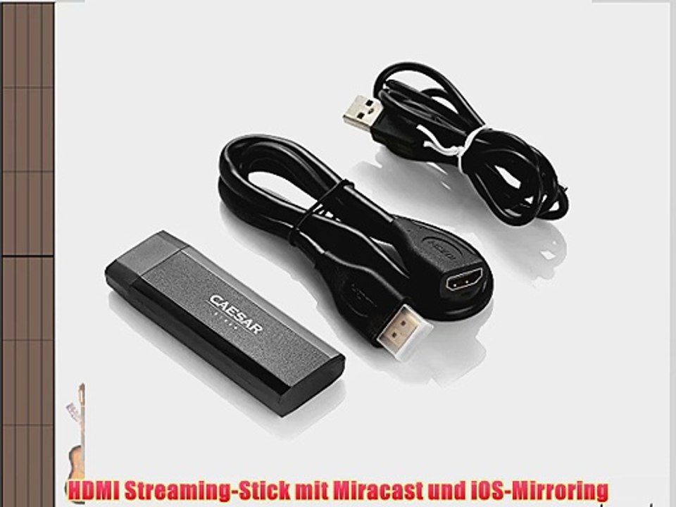 KUPPY CAESAR K1000 HDMI Stick mit Miracast und iOS-Mirroring