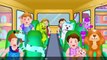 Wheels on the Bus Go Round and Round Rhyme PART 2    Cartoon Animation Rhymes Songs for Children