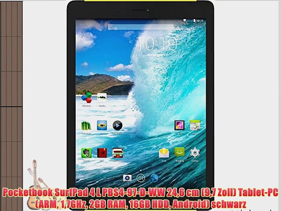 Pocketbook SurfPad 4 L PBS4-97-D-WW 246 cm (97 Zoll) Tablet-PC (ARM 17GHz 2GB RAM 16GB HDD