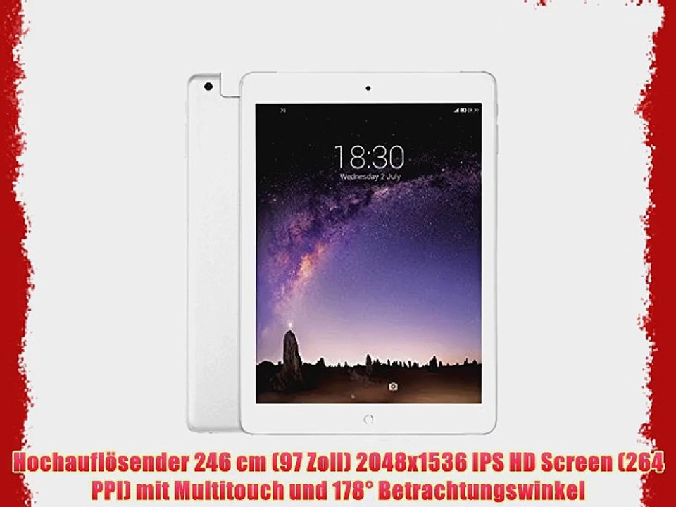 ONDA V919 3G AIR 246 cm (97 Zoll) Windows 8.1   Android 4.4 Quad Core Tablet-PC mit Retina