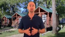 Renting cabins as part of the camping experiance