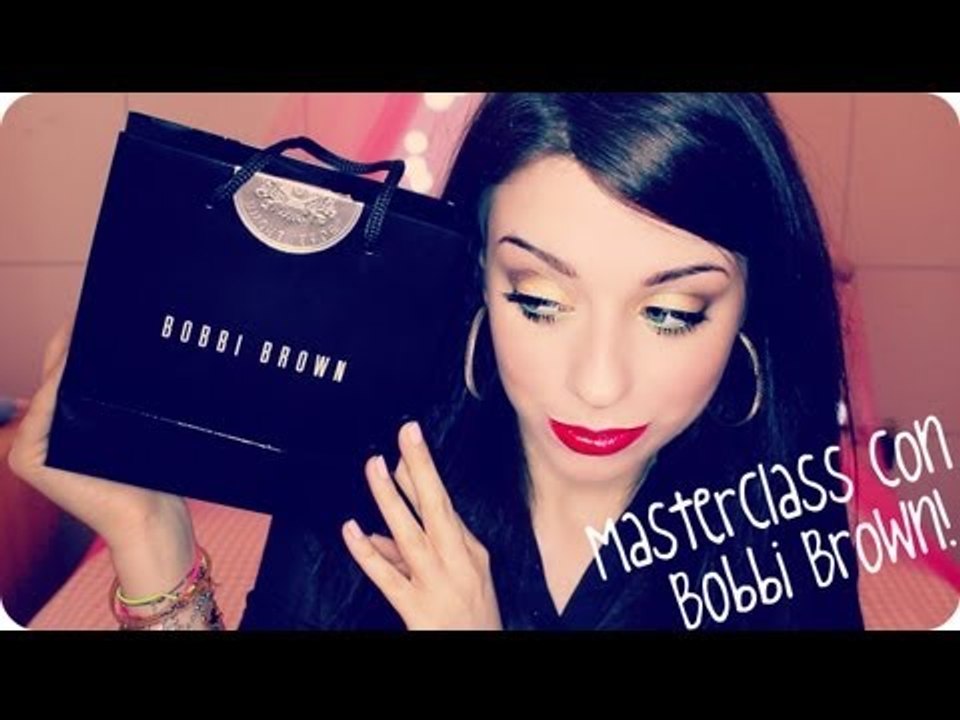 MASTERCLASS CON BOBBI BROWN!
