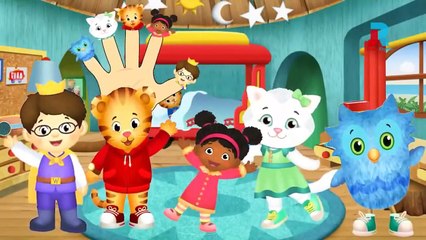 Daniel Tigers Neighborhood Finger Family Songs 2D Cartoon Animation Nursery Rhymes For C